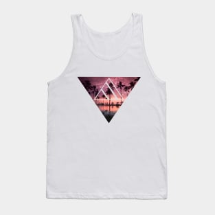 Tropical House Geometric Art Tank Top